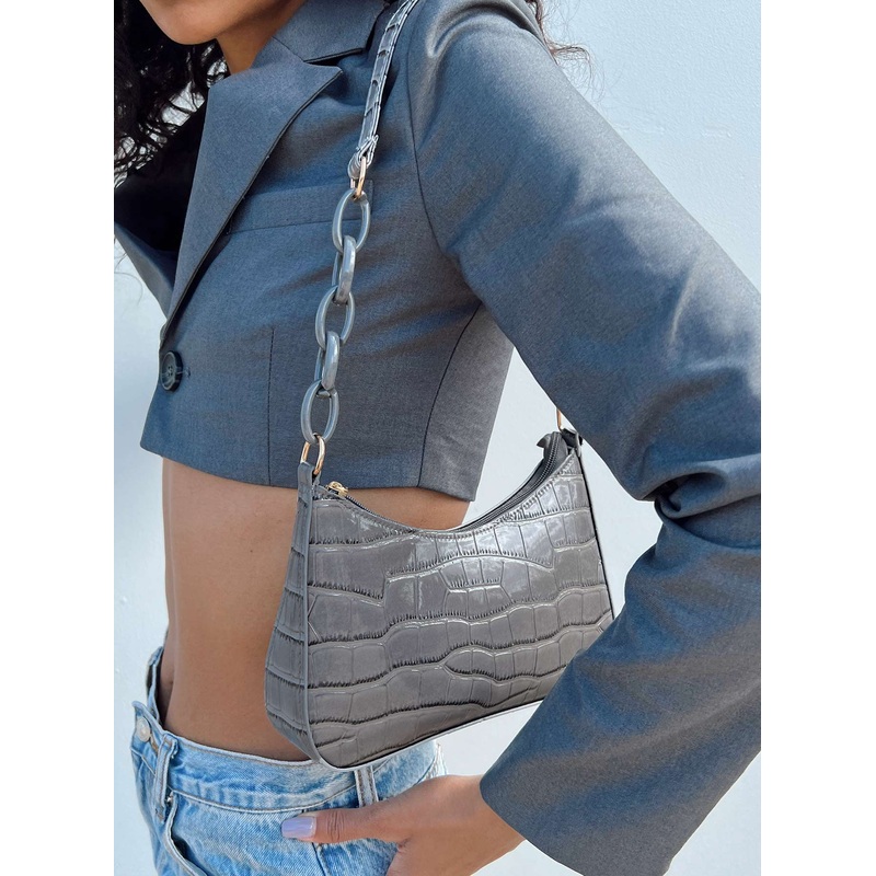 Emile Shoulder Bag Grey