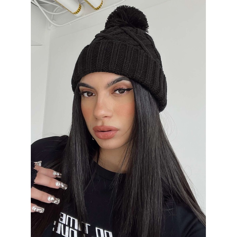 Mayla Beanie Black
