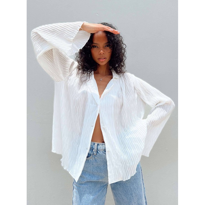 Selma Shirt White