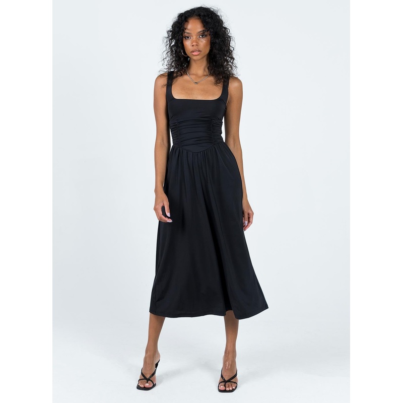 Braddon Midi Dress Black