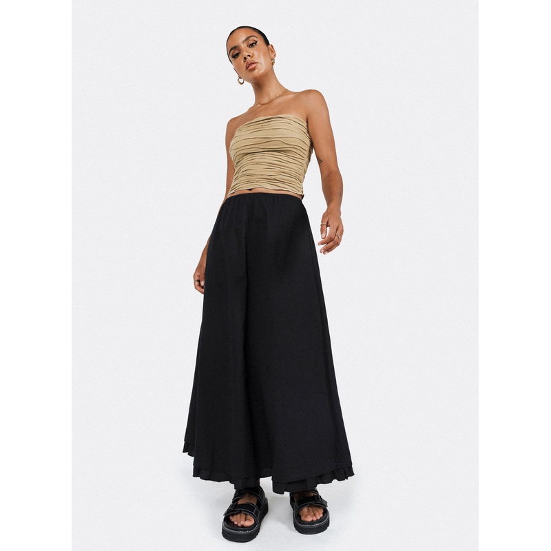 Empress Of Love Maxi Skirt Black