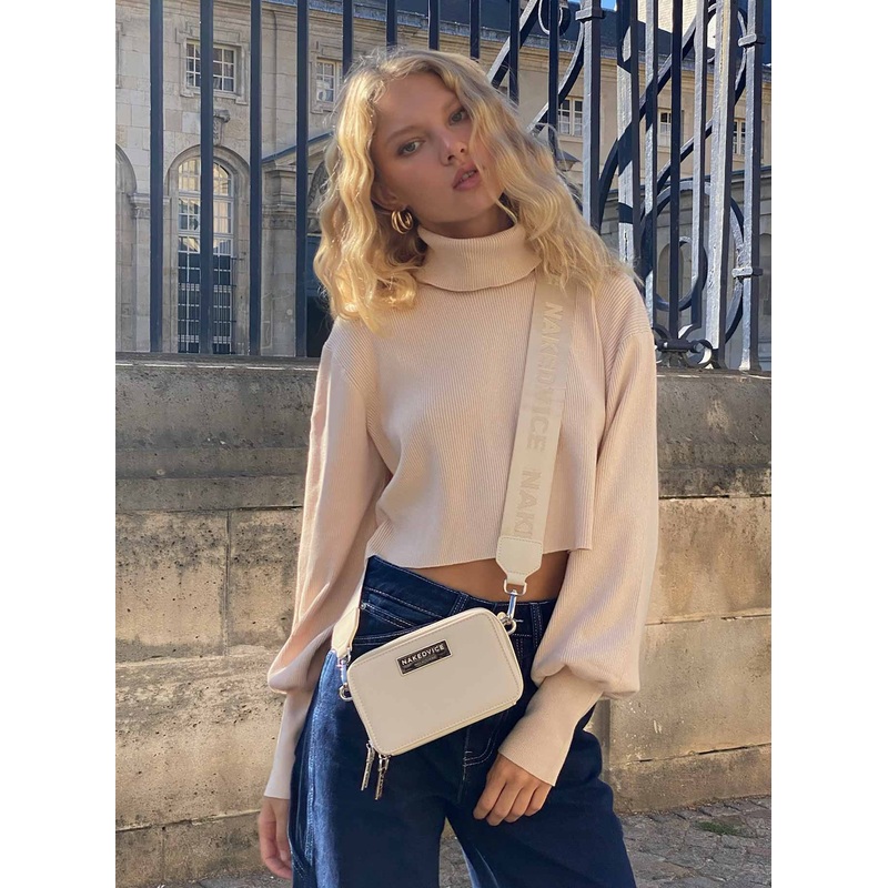 Izzy Turtleneck Sweater Cream