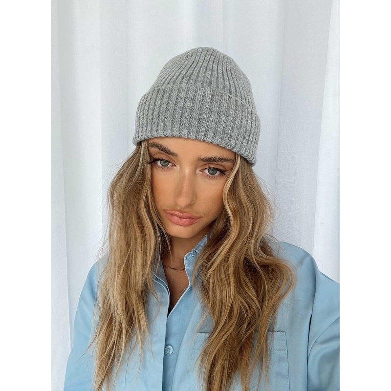 Leo Beanie Marle Grey