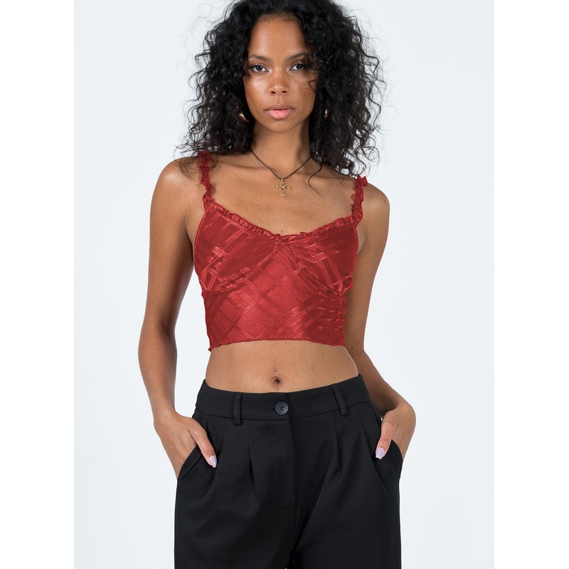 Strasberg Top Red