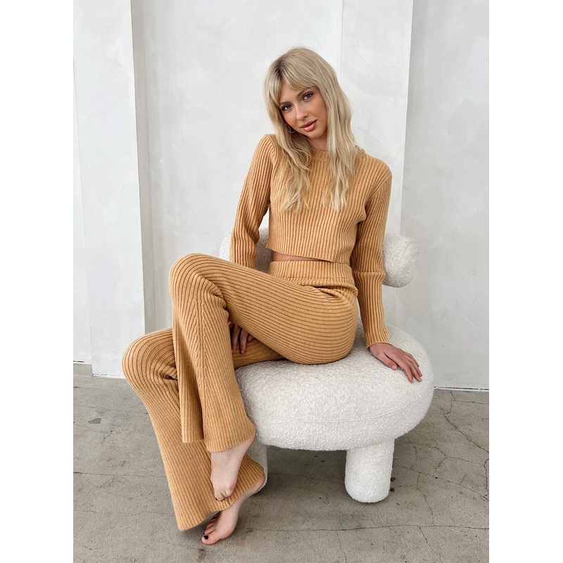 Tani Knit Set Tan