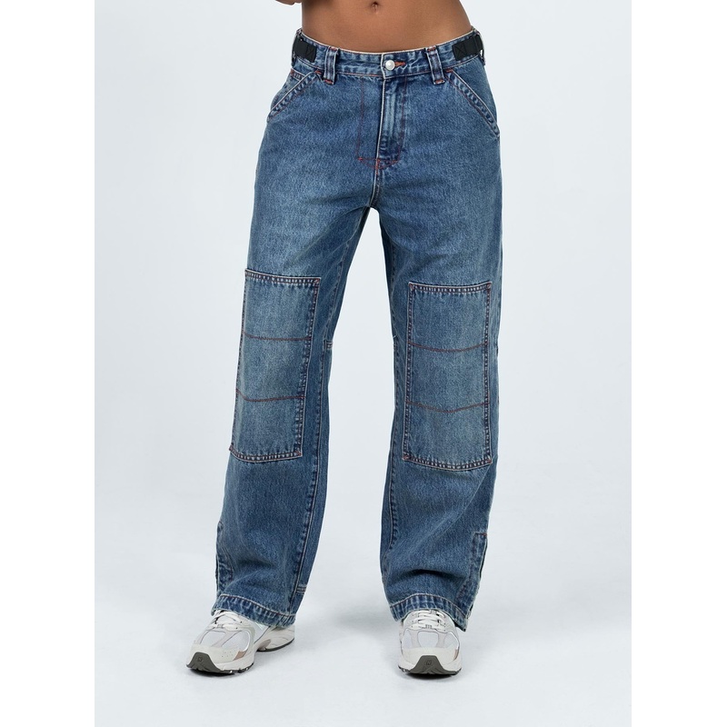 Tein Low Waist Jeans Dark Denim