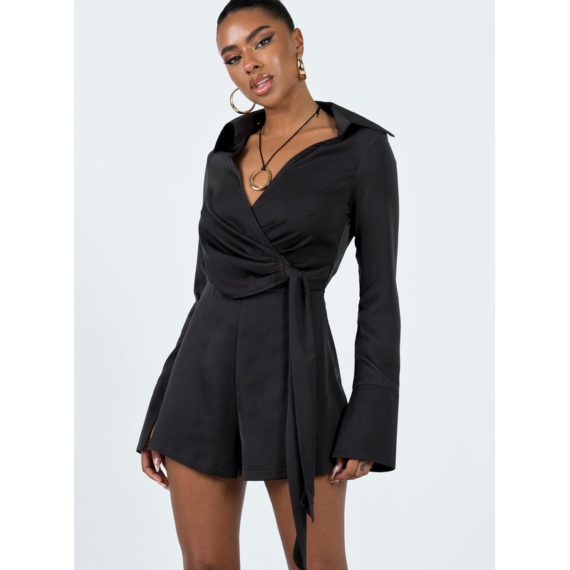 Vandana Romper Black