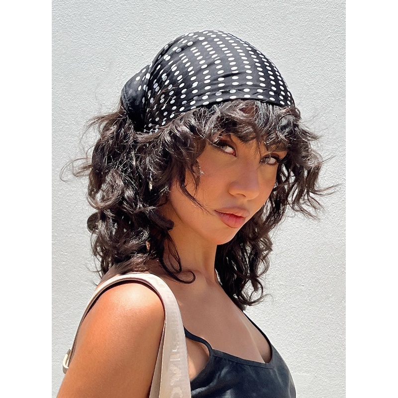 Aleigha Head Scarf Black