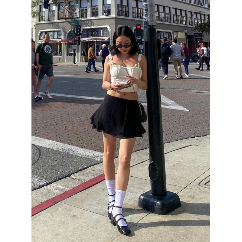 Boda Mini Skirt Black