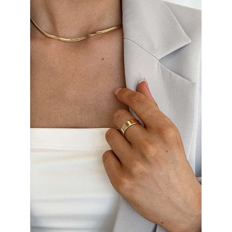 Dami Gold Plated Ring