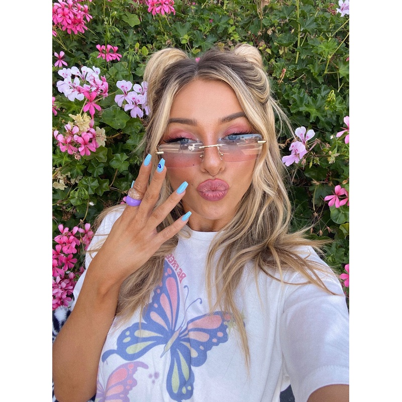 Indi Sunglasses Blue Ombre