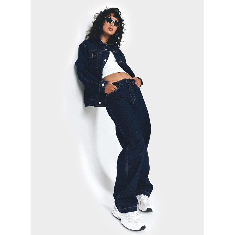 Karana Slouch Jeans Indigo