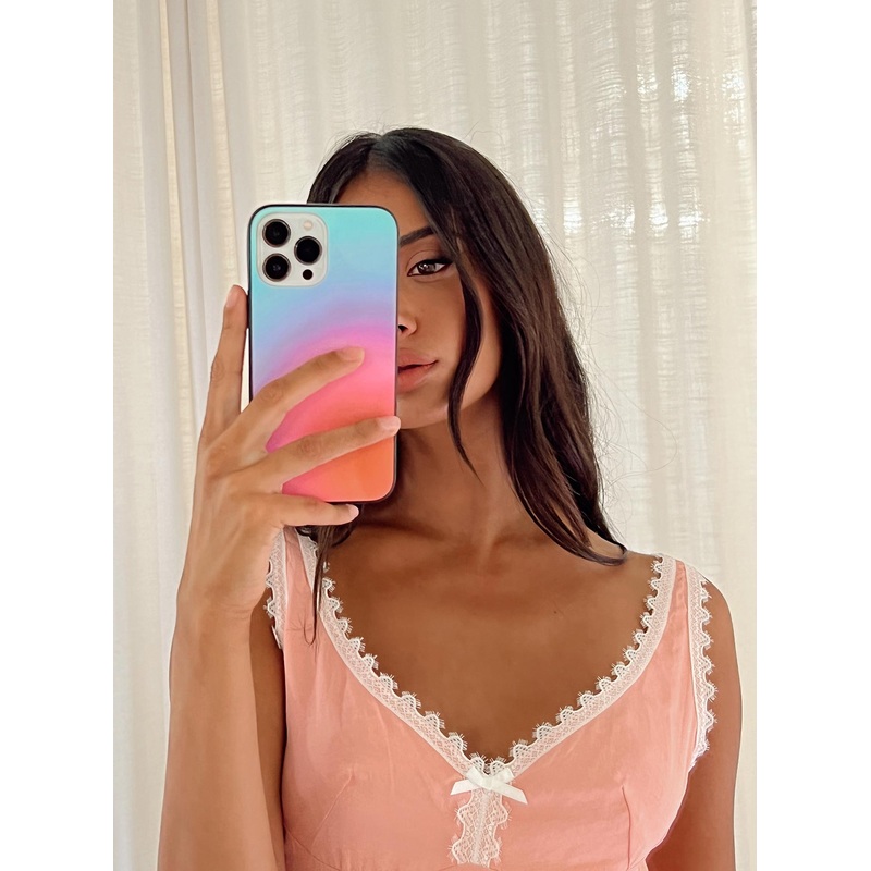 Aura Iphone Case Orange Multi