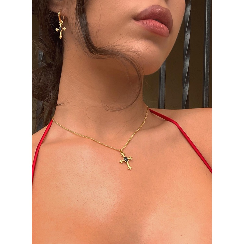 Focus On Yourself Gold Plated Necklace