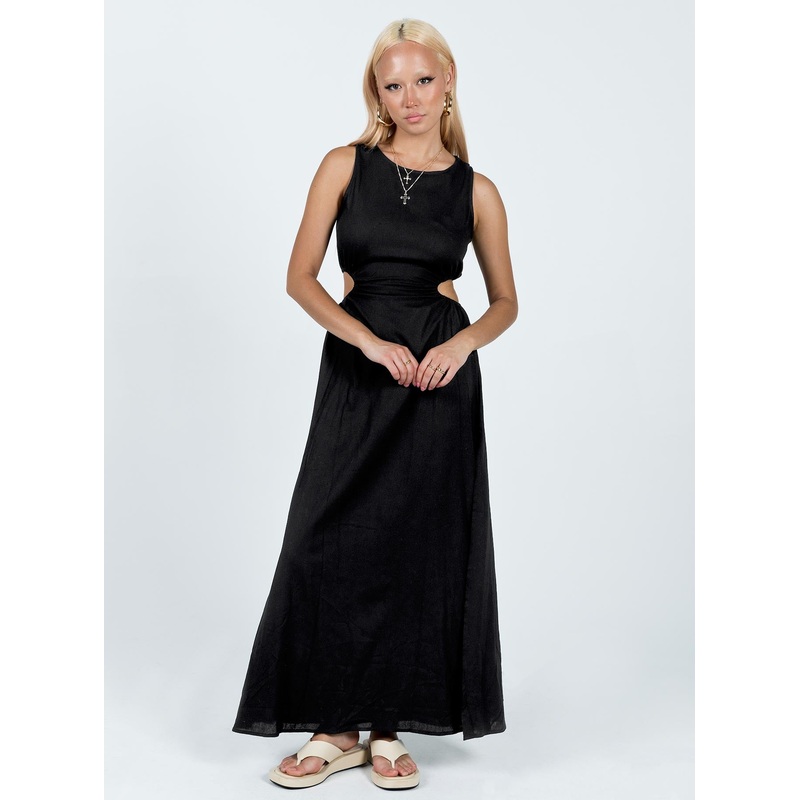 Lonso Midi Dress Black
