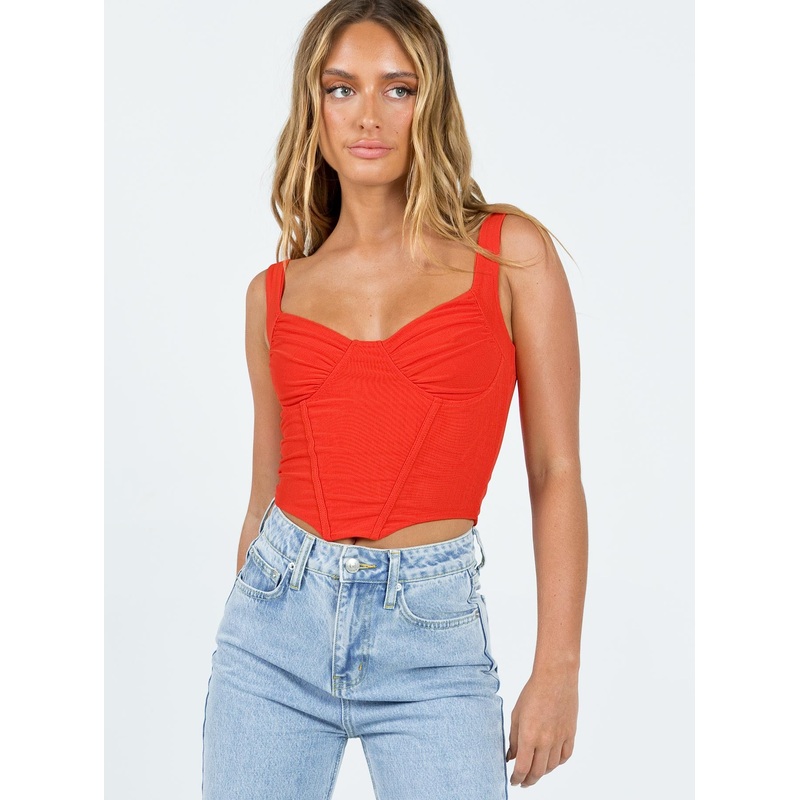Bruna Top Red