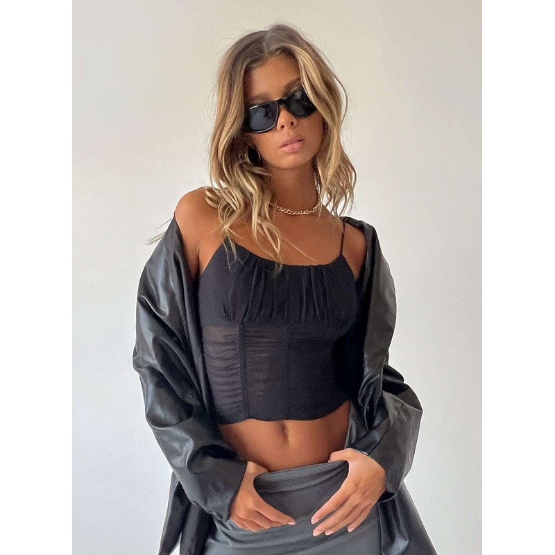 Concordia Top Black Low Impact