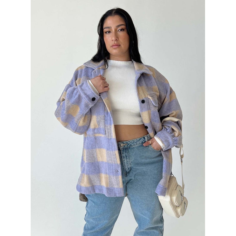 Keelee Jacket Purple Curve