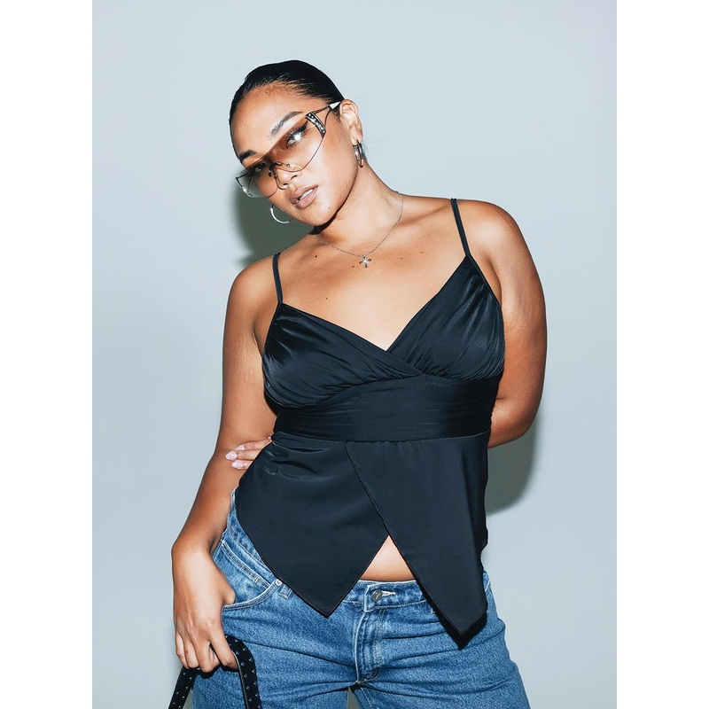 Ballidu Eco Nylon Top Black