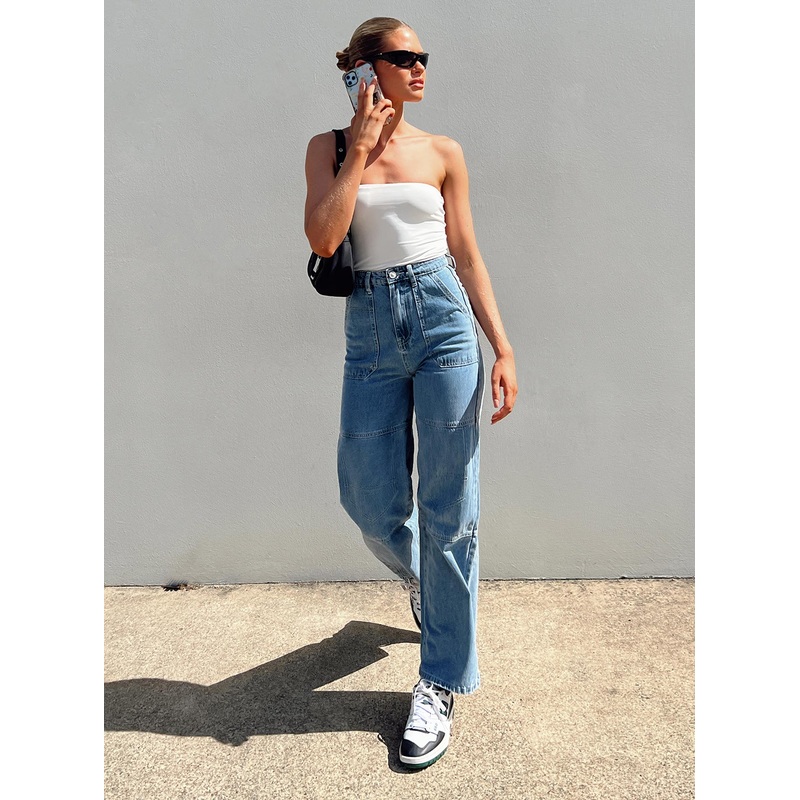 Calcetto Wide leg Denim Jean