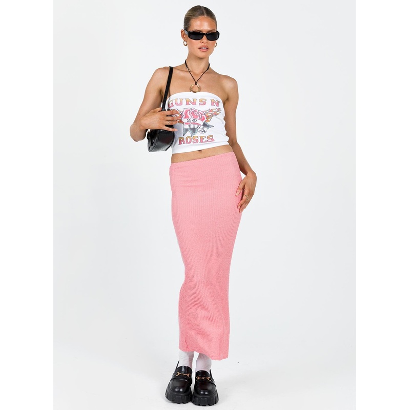 Jaynee Maxi Skirt Pink