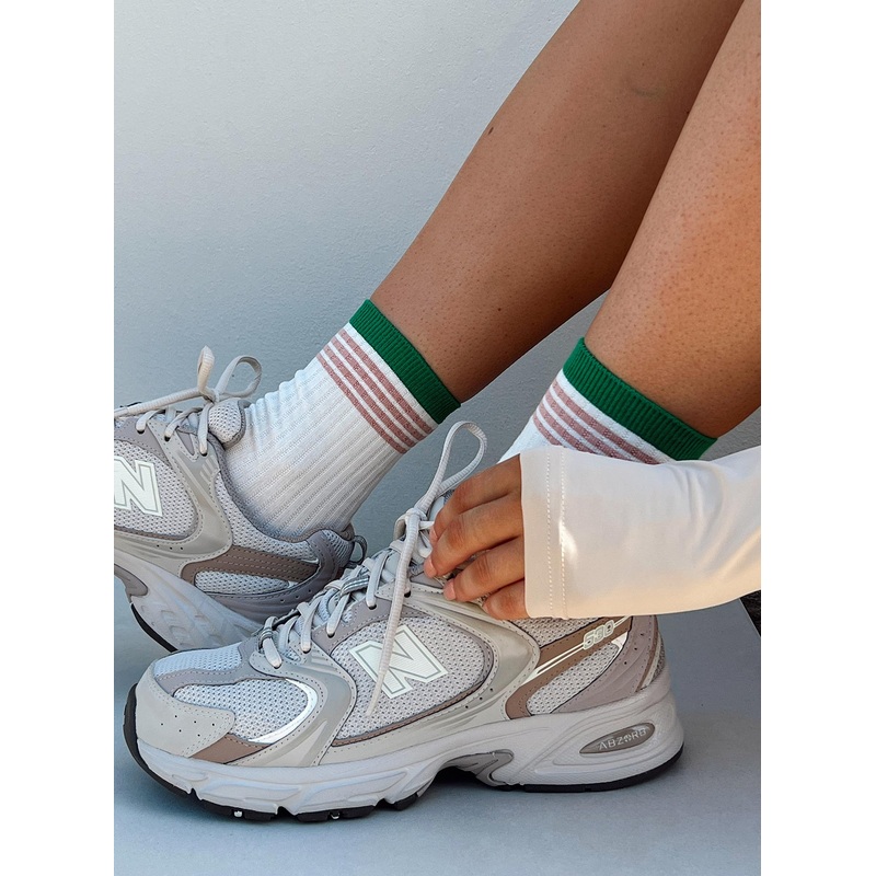 Rourke Socks White