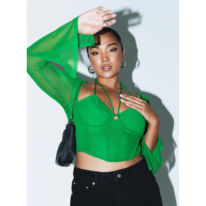Stimpson Long Sleeve Top Green