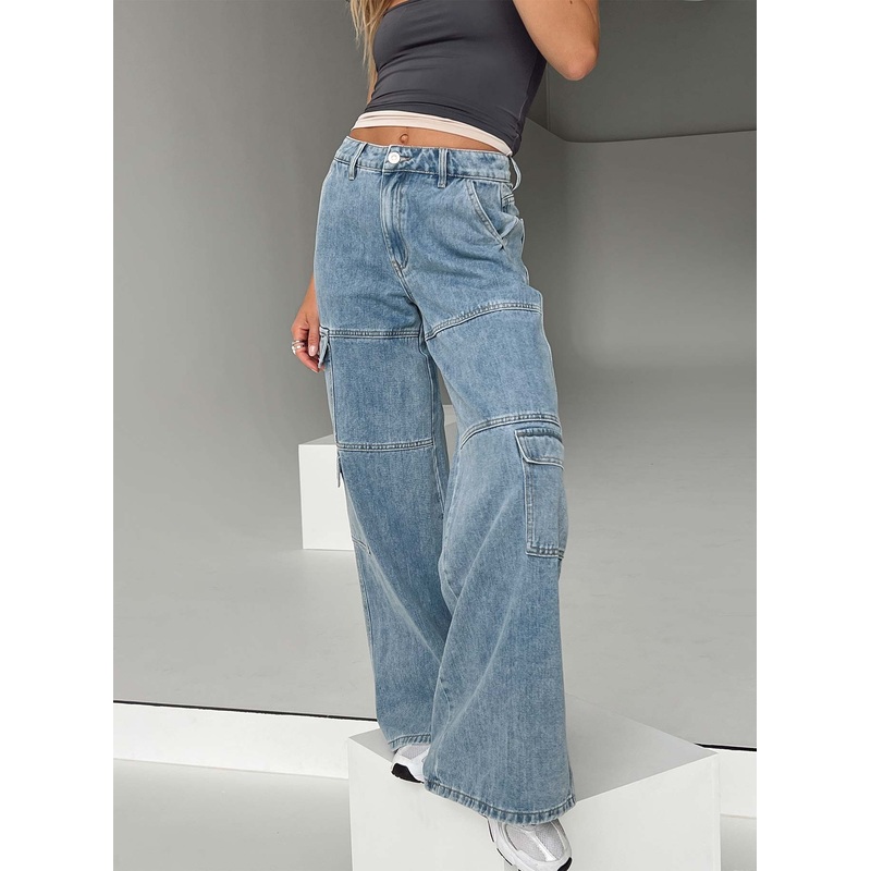 Tamba Cargo Jeans Denim