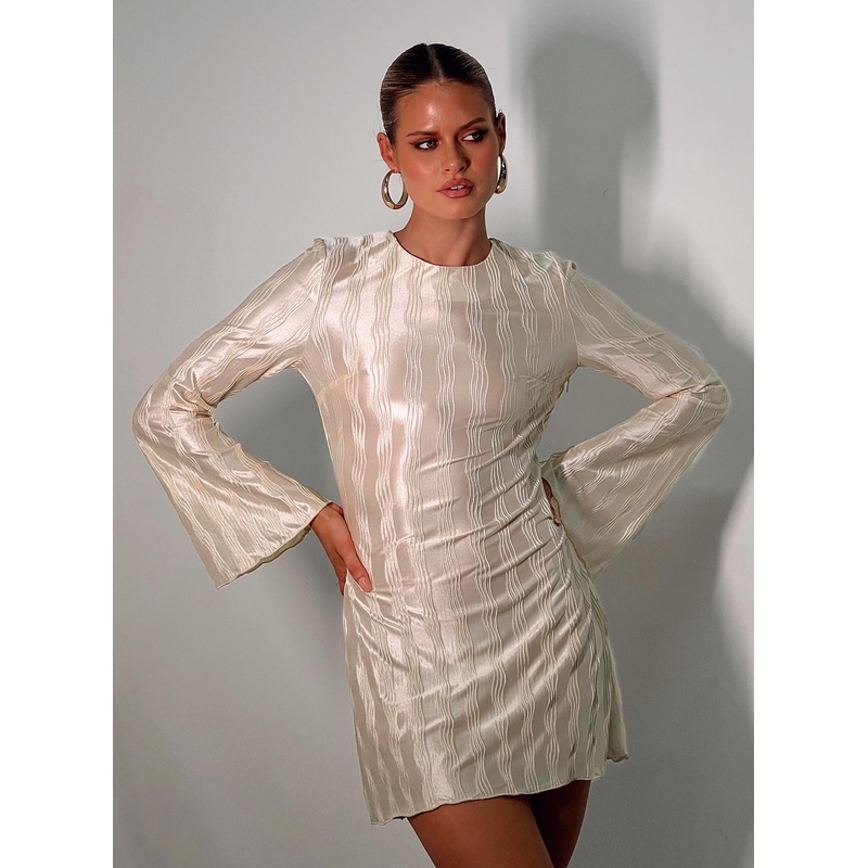 Venaya Mini Dress Champagne