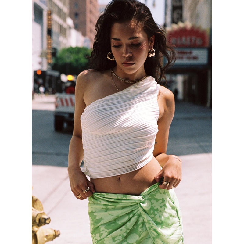 Brinstead One Shoulder Top White