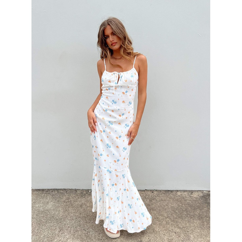 Corith Maxi Dress White / Multi