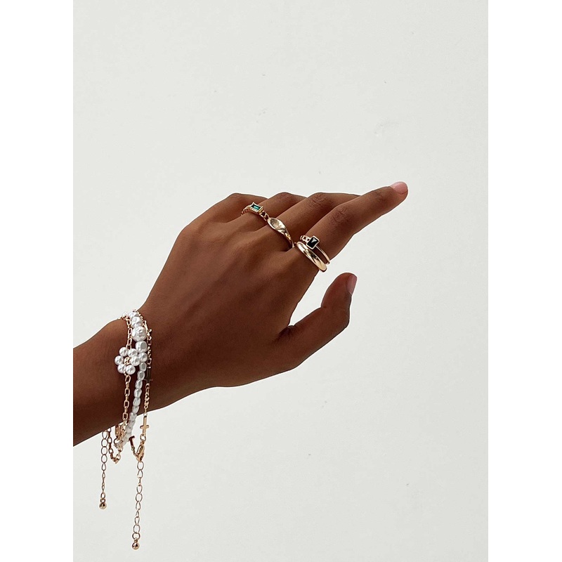 Lovett Ring Pack Gold