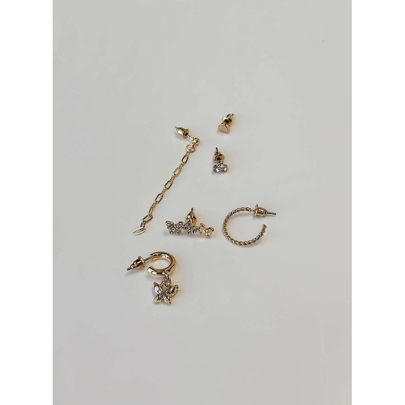 Arriane Earring Pack Gold