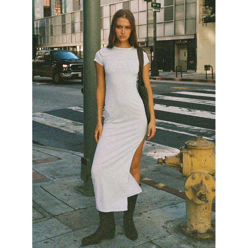 Lex Maxi Dress Grey