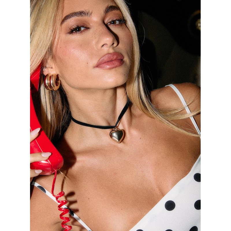 Meeks Necklace Black / Gold