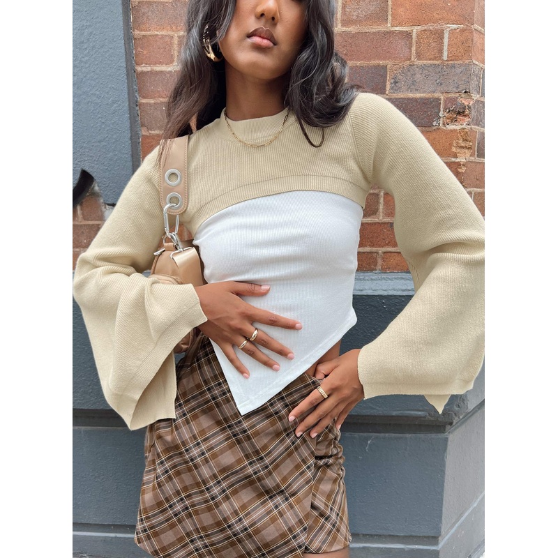 Tieghan Bolero Beige
