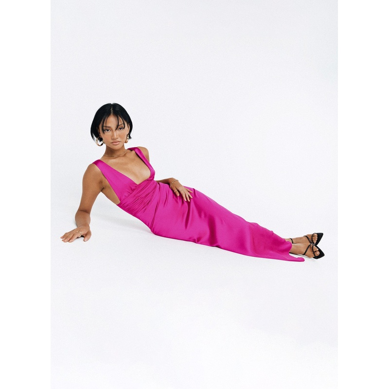 Alita Maxi Dress Pink