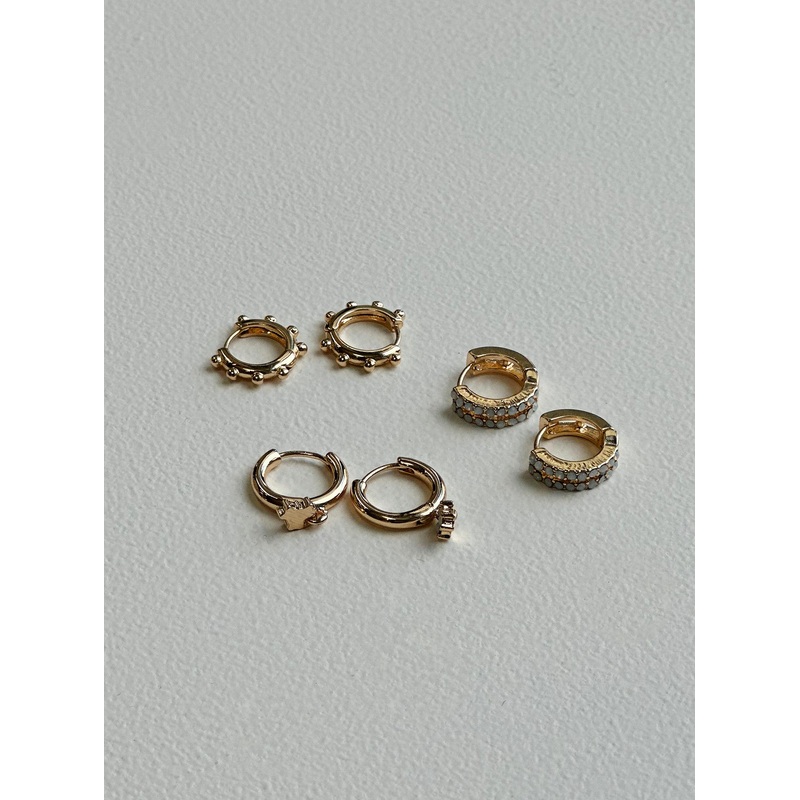 Alizzi Earring Pack Gold