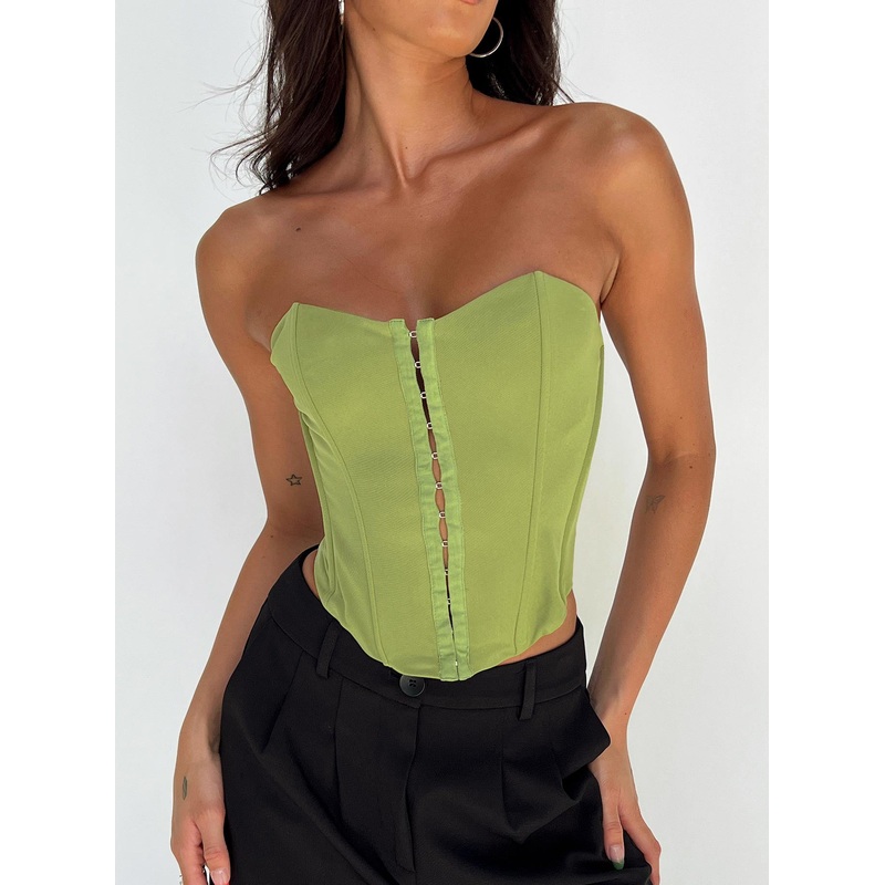 Archer Corset Top Green