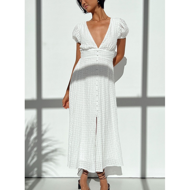 Attal Midi Dress White