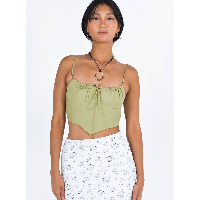 Crozier Top Green