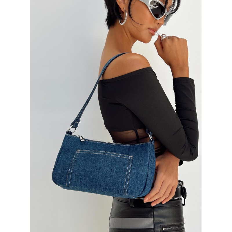 Diva Shoulder Bag Denim