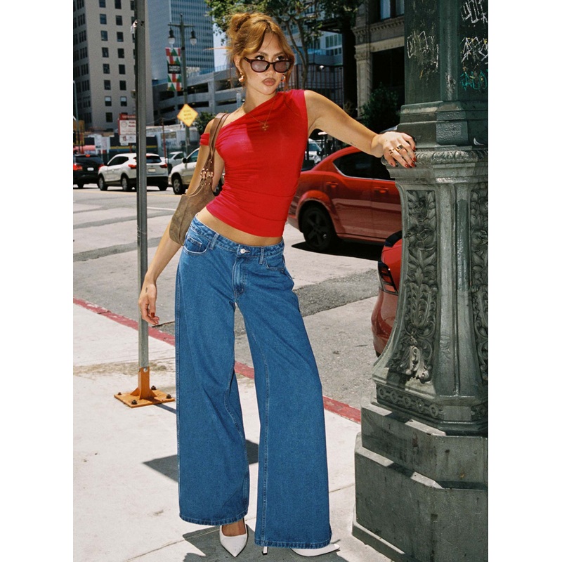 Ramos Low Rise Jeans Denim
