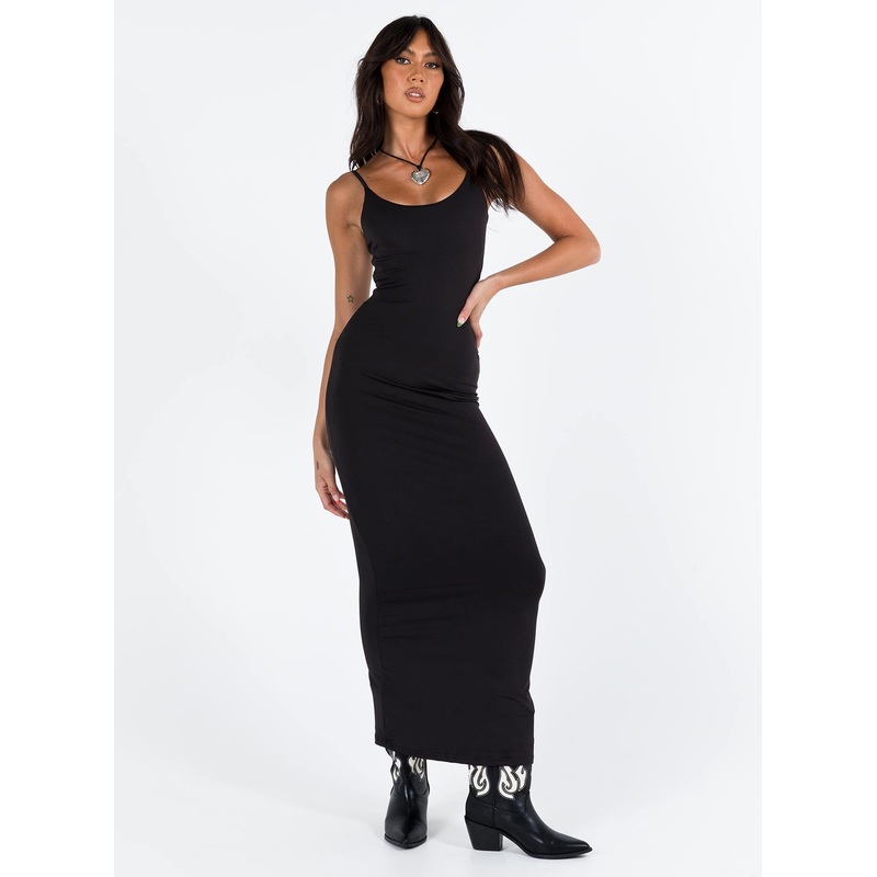 Riana Maxi Dress Black