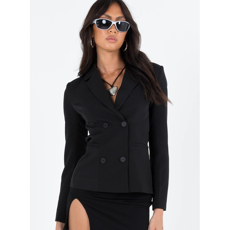 The Ella Blazer Black