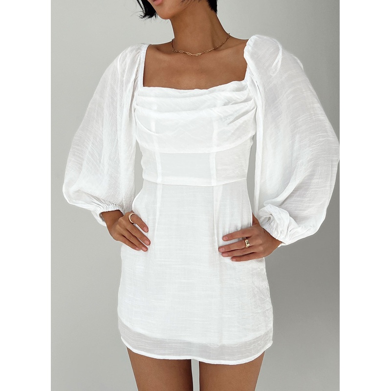 Warra Mini Dress White