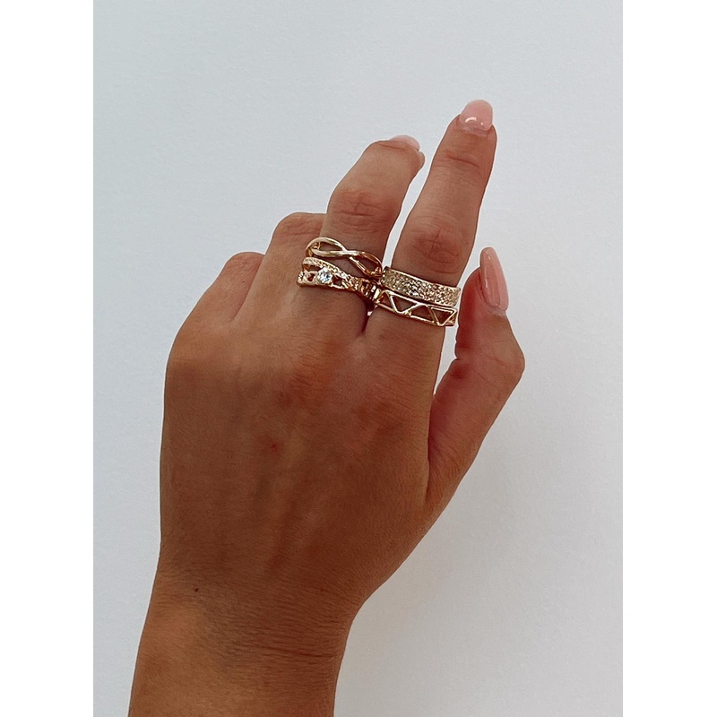 Meela Ring Pack Gold