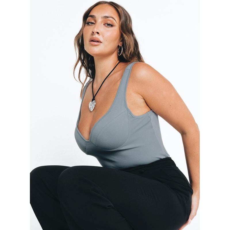 Wilana Bodysuit Grey