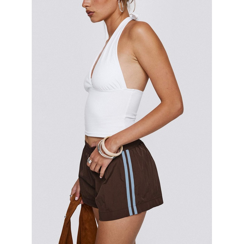 Borderline Track Short Brown / Blue