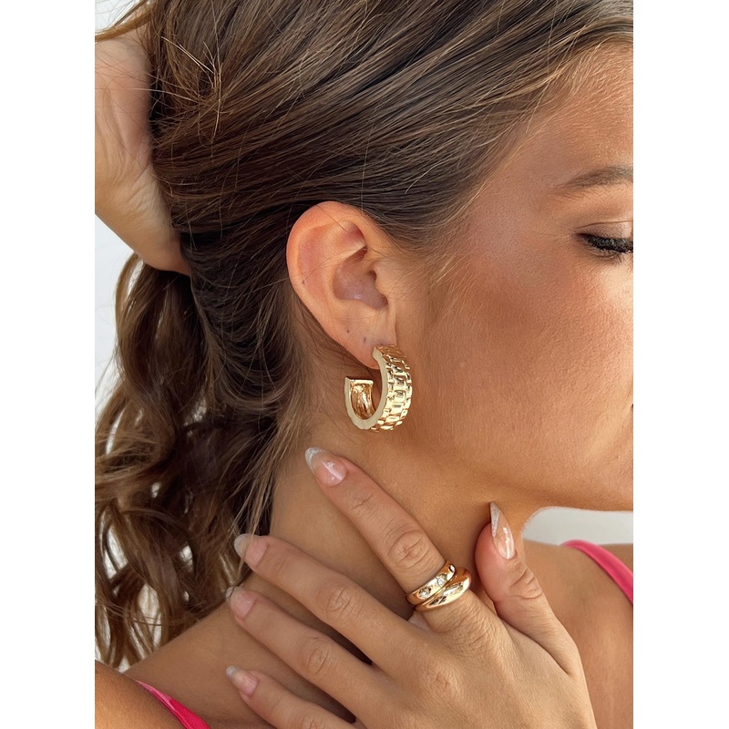 Emiko Earrings Gold